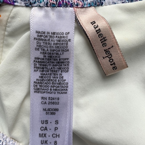 Nanette Lepore Paris Paisley High Neck Swim Top‎ - Picture 4 of 4